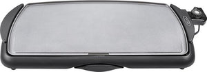 Bella - 10.5" x 20" Ceramic Griddle - Black