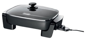 DeLonghi - 19.3" x 11.8" Electric Skillet - Black