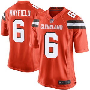 Nike Baker Mayfield Cleveland Browns Brown Game Jersey