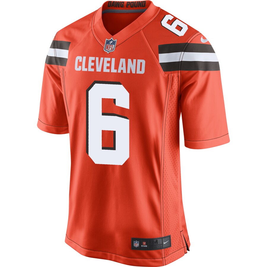 Nike Baker Mayfield Cleveland Browns Brown Game Jersey