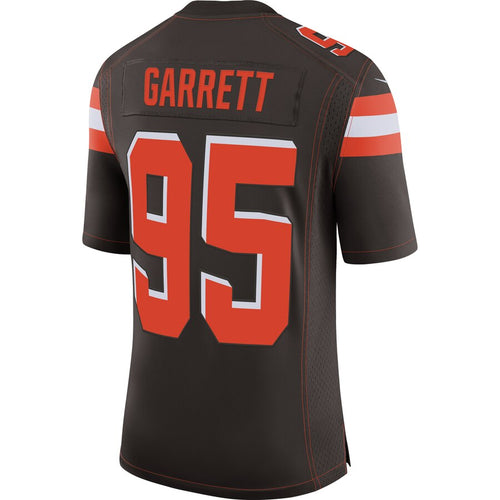 Nike Myles Garrett Cleveland Browns Brown Speed Machine Limited Jersey